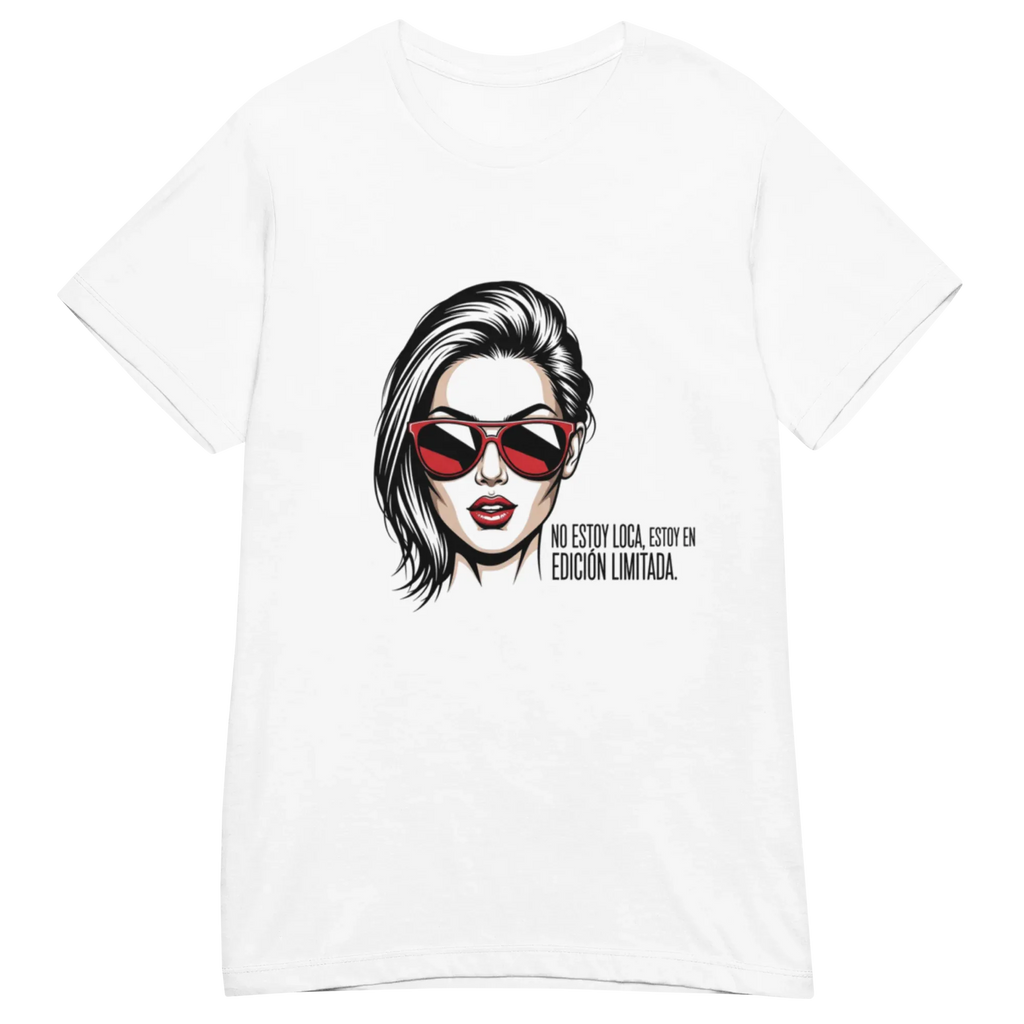 NO ESTOY LOCA women's t-shirt - Red / S - Printoo Shop - 8408217_22182