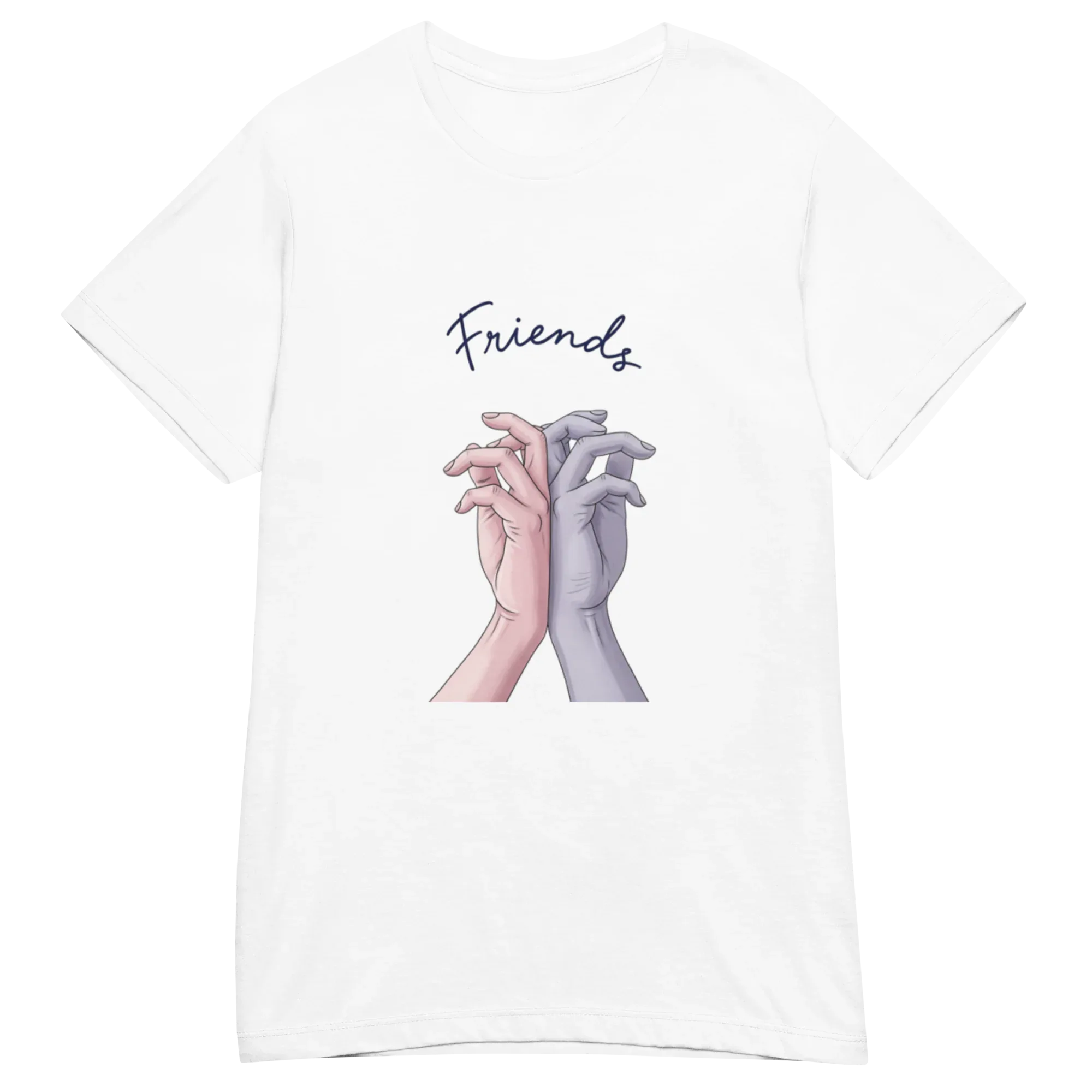 FRIENDS TOGETHER women’s t-shirt - Red / S - Printoo Shop - 2186774_22182