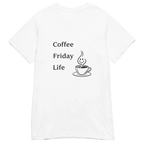 COFFEE FRIDAY LIFE women’s t-shirt - Heliconia / S - Printoo Shop - 1192381_22177