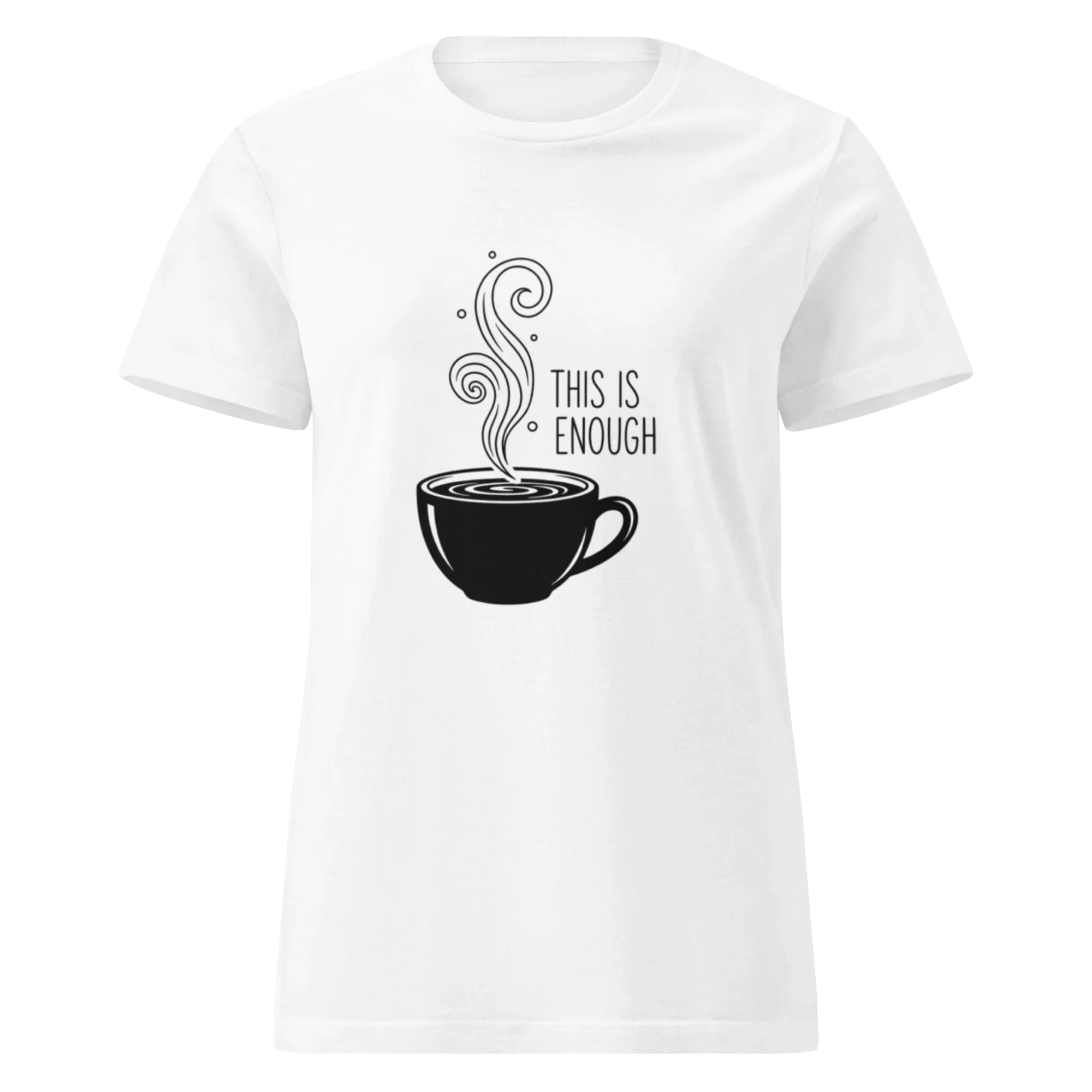 THIS IS ENOUGH women’s t-shirt - - Printoo Shop -