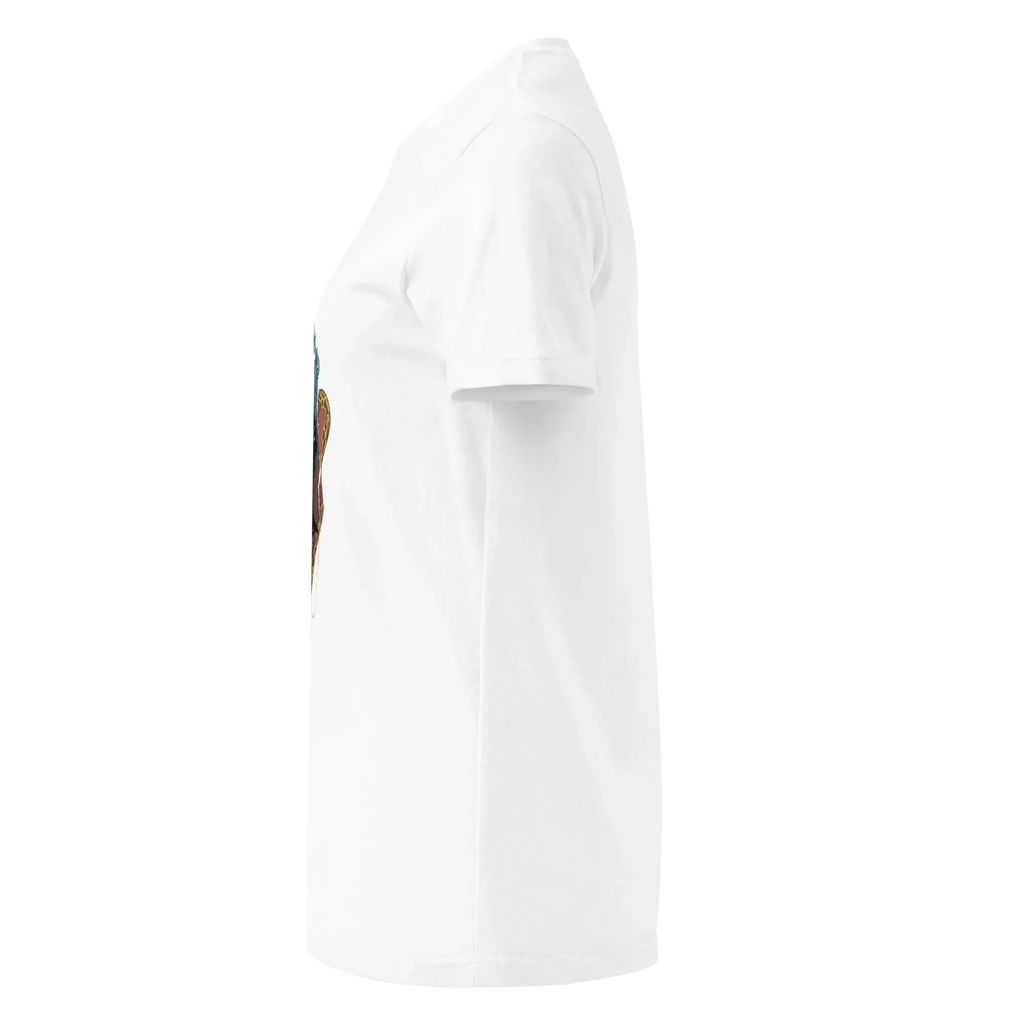 HEART OF A LION women’s t-shirt - Red / S - Printoo Shop - 5041022_22182