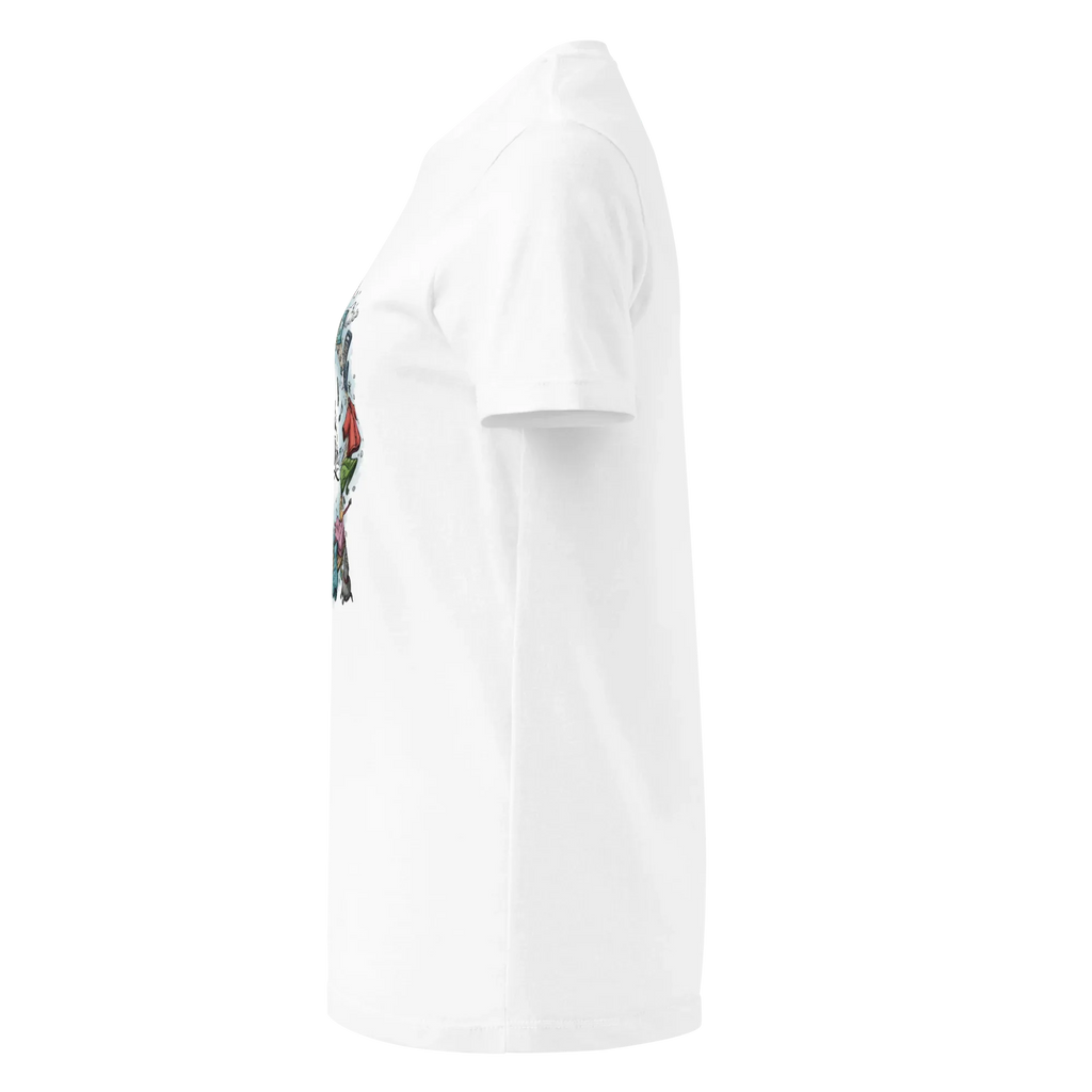 MIT LIV MIT ROD women's t-shirt - Heliconia / S - Printoo Shop - 2212748_22177