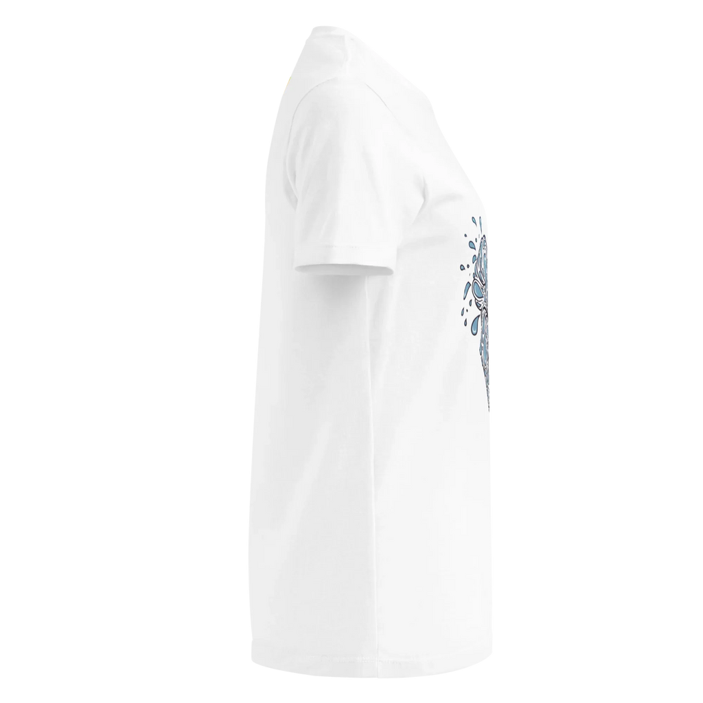 HEART OF DROPLETS women’s t-shirt - Red / S - Printoo Shop - 3670387_22182