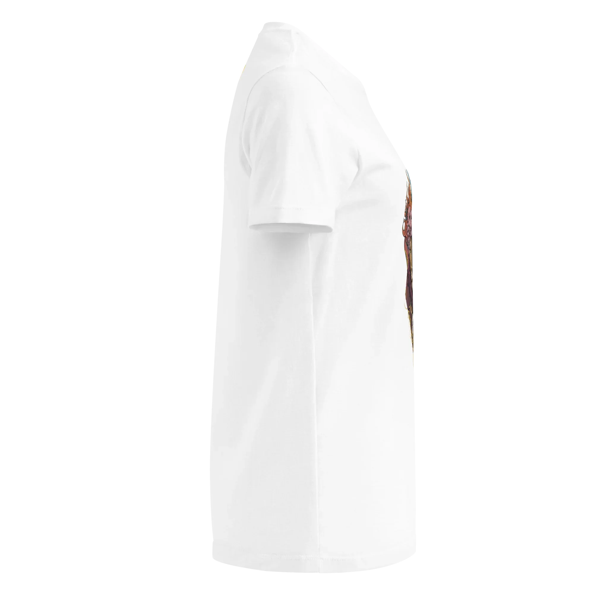 HEART OF A LION women’s t-shirt - Red / S - Printoo Shop - 5041022_22182