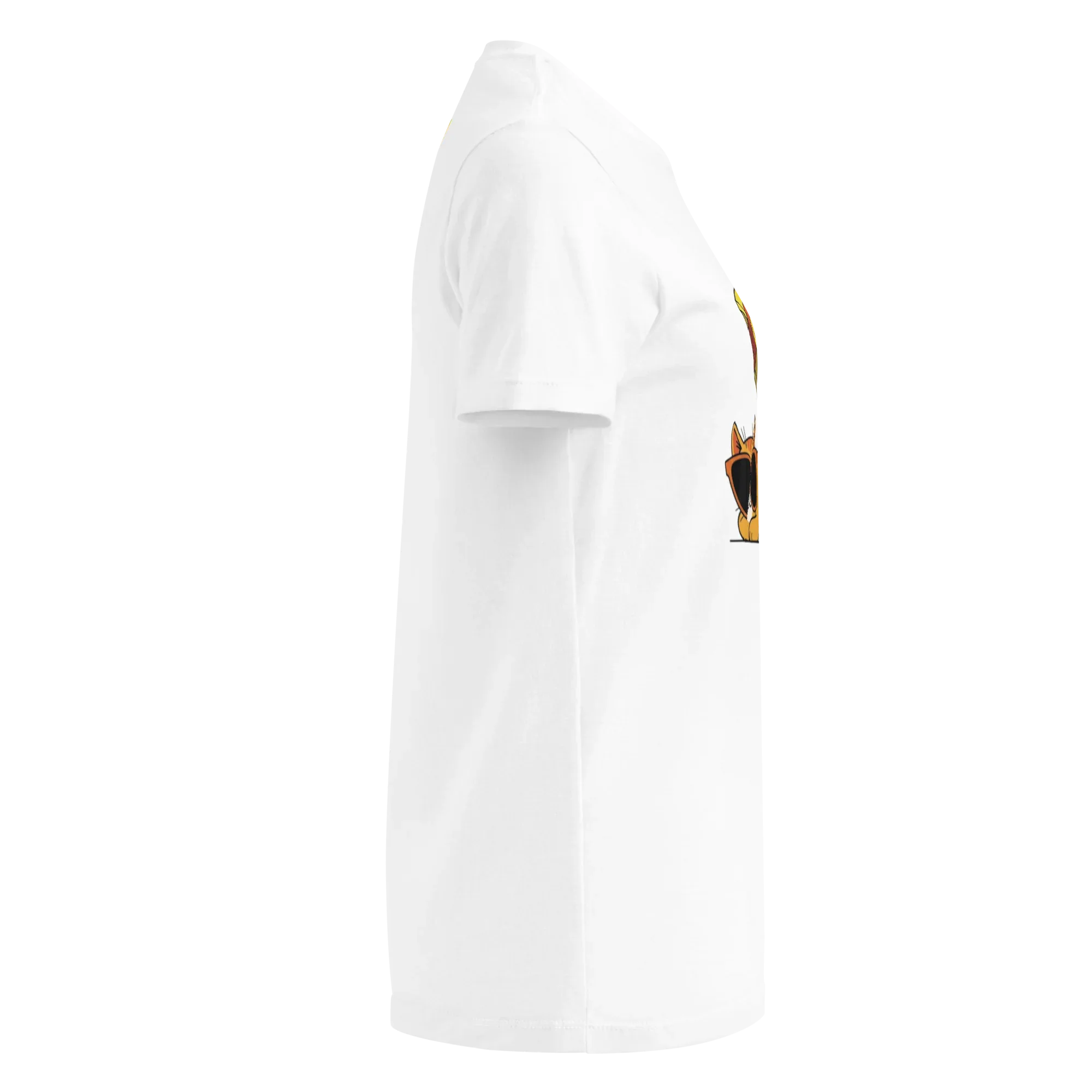 FUNNY SUMMER CAT women's t-shirt - Red / S - Printoo Shop - 9640641_22182